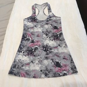 Lululemon Cool Racerback size: 4 flower Print ❤️